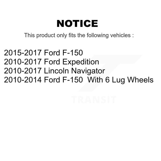 Coated Disc Rotors and Ceramic Brake Pads Kit-KGC-100333 - Kit.bestparts.ca