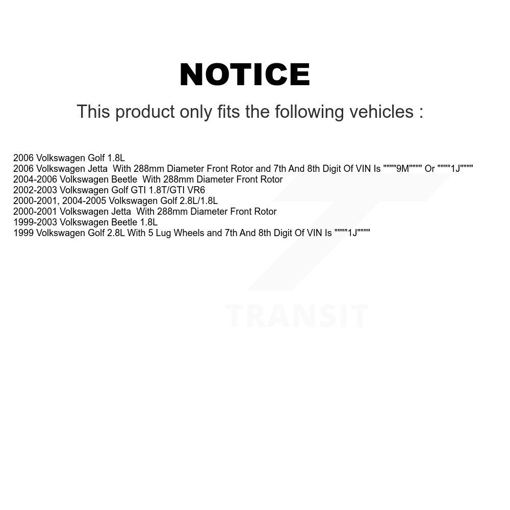 Disc Rotors and Ceramic Brake Pads Kit-KGC-100997 - Kit.bestparts.ca