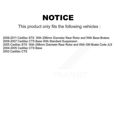 Coated Disc Rotors and Ceramic Brake Pads Kit-KGC-101700 - Kit.bestparts.ca