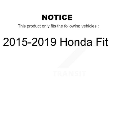 Coated Disc Rotors and Ceramic Brake Pads Kit-KGC-102885 - Kit.bestparts.ca