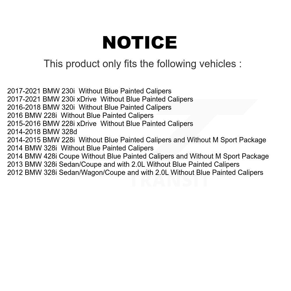 Coated Disc Rotors and Ceramic Brake Pads Kit-KGC-102969 - Kit.bestparts.ca Kit.bestparts.ca