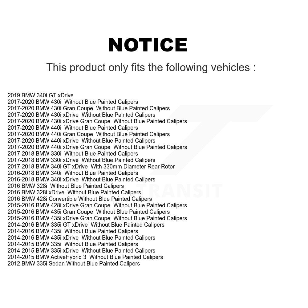 Coated Disc Rotors and Ceramic Brake Pads Kit-KGC-102972 - Kit.bestparts.ca Kit.bestparts.ca