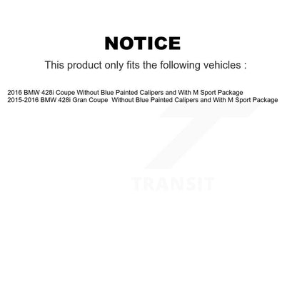 coated disc rotors and ceramic brake pads-kgc-103320 - Kit.bestparts.ca