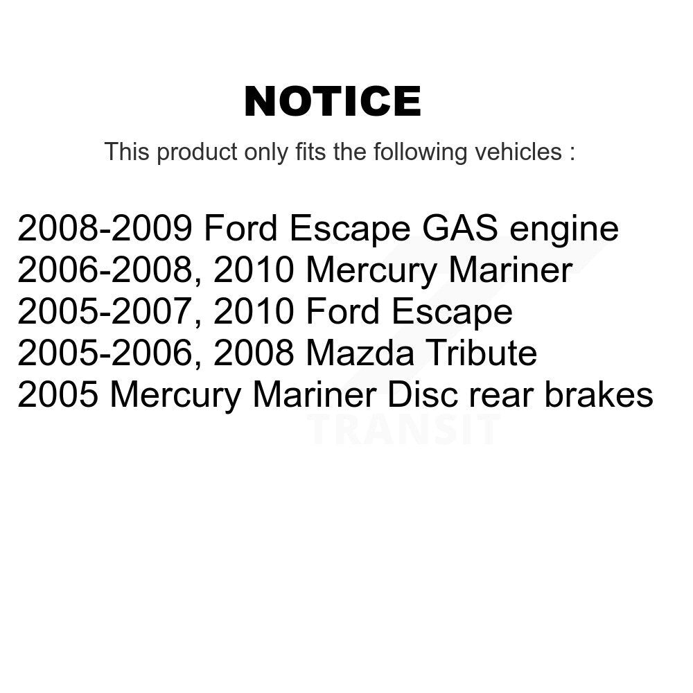 Coated Disc Rotors and Ceramic Brake Pads Kit-KGC-103540 - Kit.bestparts.ca Kit.bestparts.ca