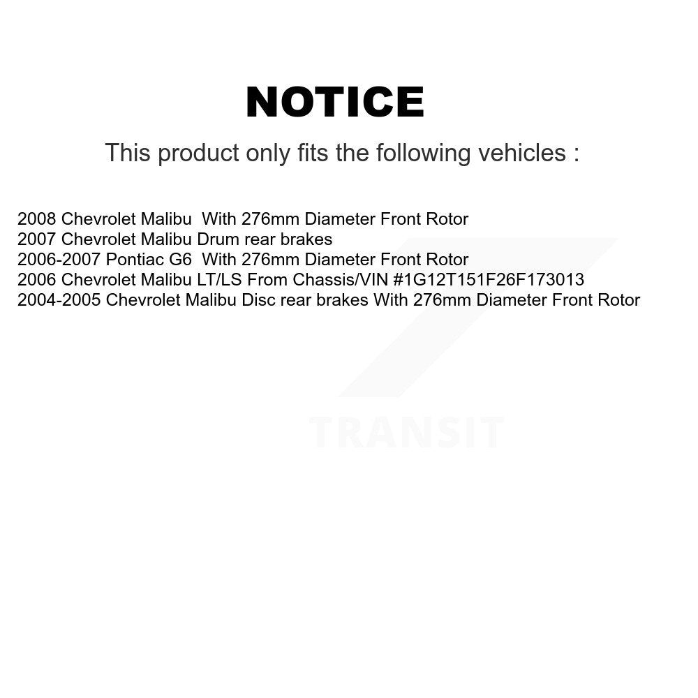 Coated Disc Rotors and Semi-Metallic Brake Pads Kit-KGF-100031 - Kit.bestparts.ca Kit.bestparts.ca