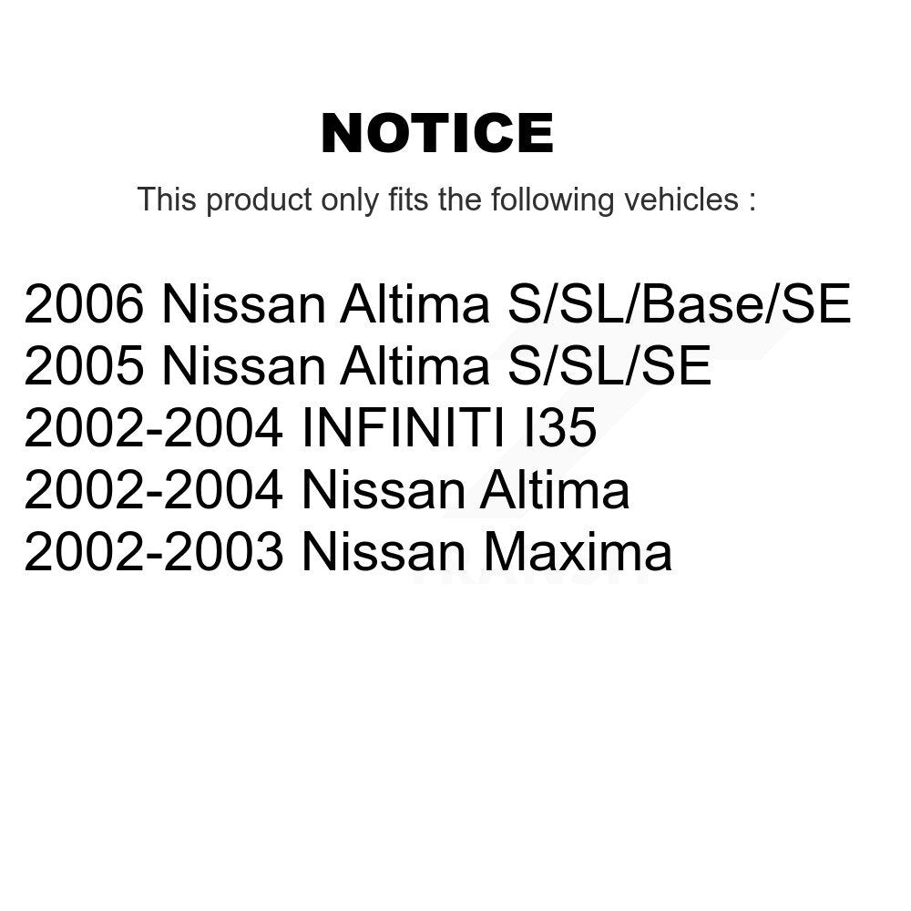 Coated Disc Rotors and Semi-Metallic Brake Pads Kit-KGF-100255 - Kit.bestparts.ca Kit.bestparts.ca
