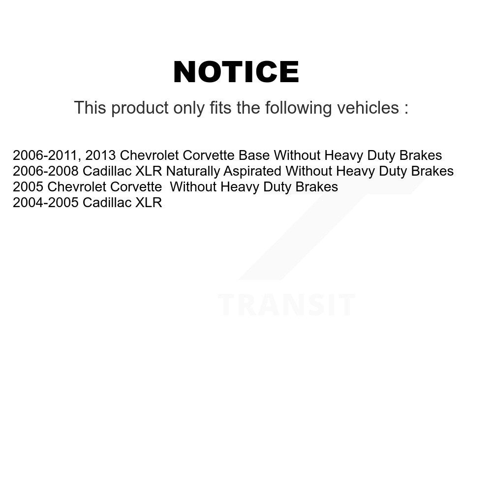 Disc Rotors and Semi-Metallic Brake Pads Kit-KGF-100584 - Kit.bestparts.ca