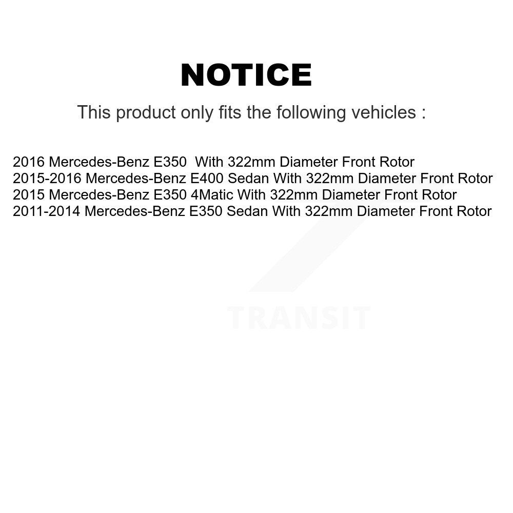 disc rotors and semi metallic brake pads-kgf-101079 - Kit.bestparts.ca Kit.bestparts.ca
