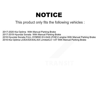 Coated Disc Rotors and Semi-Metallic Brake Pads Kit-KGF-101768 - Kit.bestparts.ca