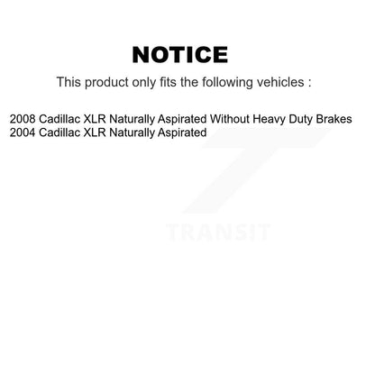 Disc Rotors and Semi-Metallic Brake Pads Kit-KGF-102738 - Kit.bestparts.ca
