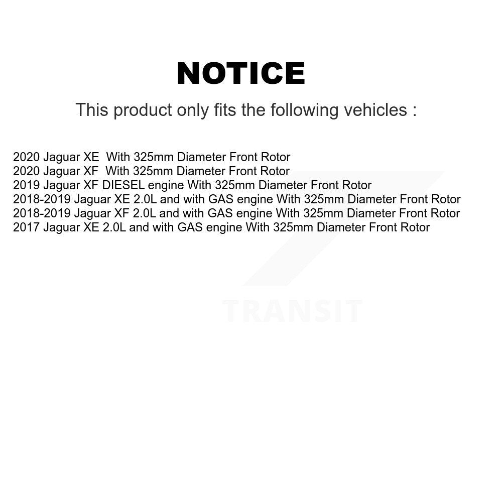 Disc Rotors and Semi-Metallic Brake Pads Kit-KGF-103212 - Kit.bestparts.ca Kit.bestparts.ca