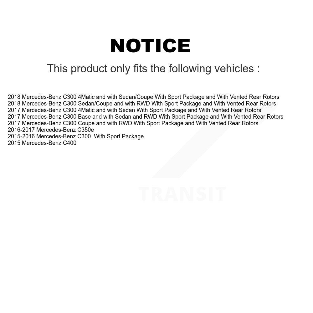 Disc Rotors and Semi-Metallic Brake Pads Kit-KGF-104078