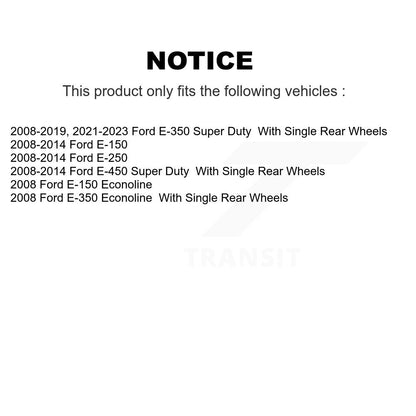 Disc Rotors and Semi-Metallic Brake Pads Kit-KGS-100532 - Kit.bestparts.ca