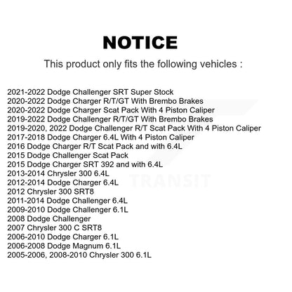 Disc Rotors and Semi-Metallic Brake Pads Kit-KGS-100711 - Kit.bestparts.ca