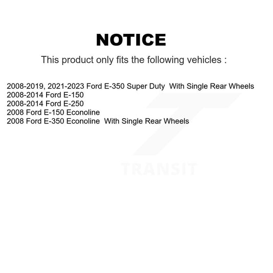 Coated Disc Rotors and Semi-Metallic Brake Pads Kit-KGS-102075 - Kit.bestparts.ca