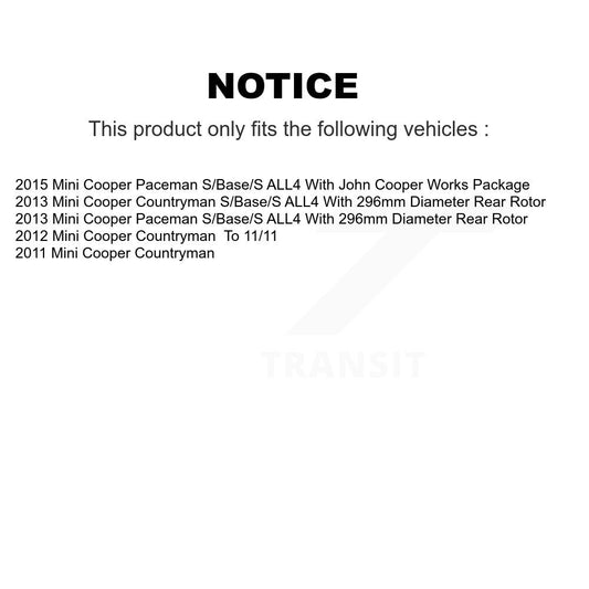 Disc Rotors and Semi-Metallic Brake Pads Kit-KGS-102148 - Kit.bestparts.ca