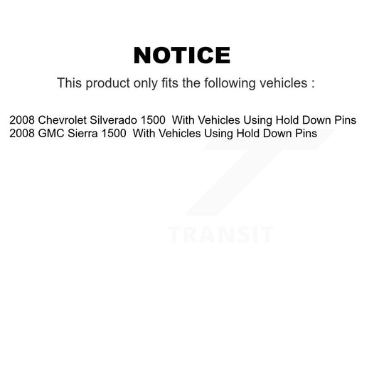Coated Disc Rotors and Semi-Metallic Brake Pads Kit-KGS-102181 - Kit.bestparts.ca