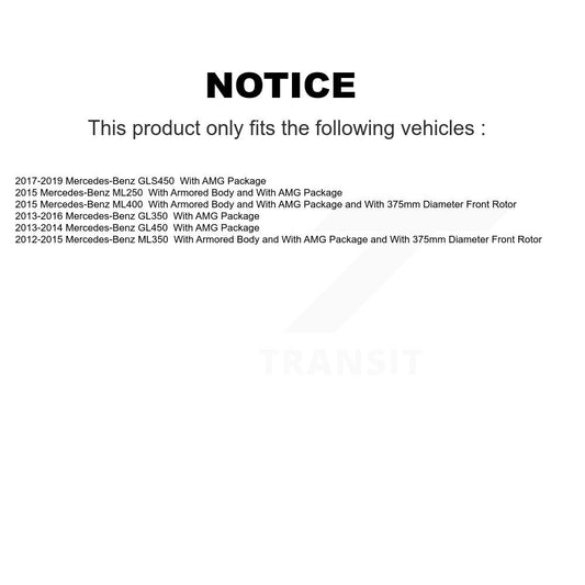 Disc Rotors and Semi-Metallic Brake Pads Kit-KGS-102333 - Kit.bestparts.ca