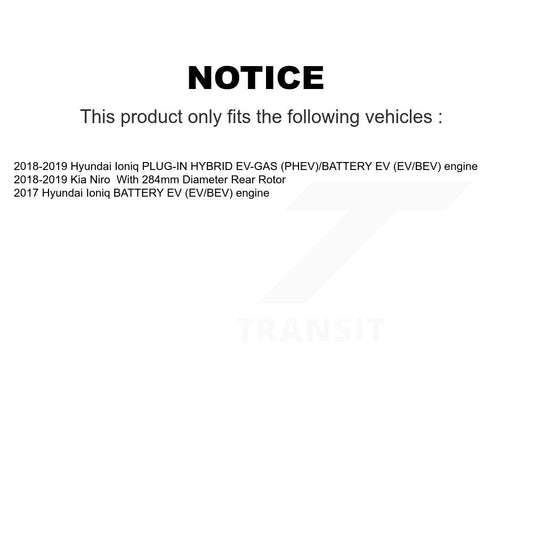 Coated Disc Rotors and Semi-Metallic Brake Pads Kit-KGS-102338 - Kit.bestparts.ca