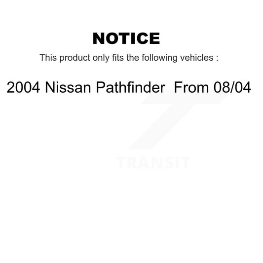 Disc Rotors and Semi-Metallic Brake Pads Kit-KGS-102422 - Kit.bestparts.ca