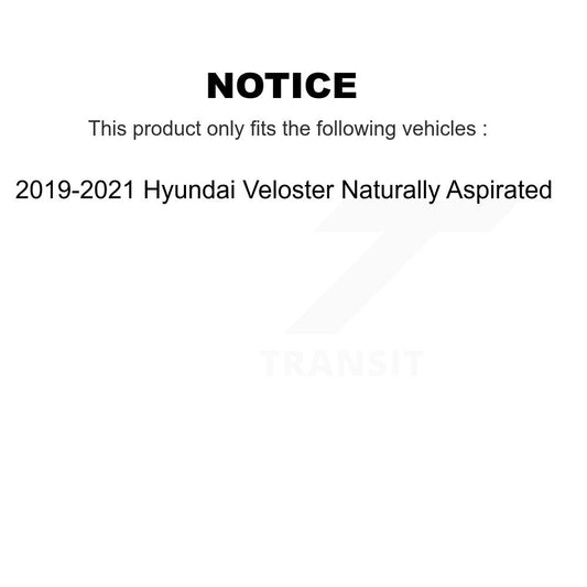 Coated Disc Rotors and Semi-Metallic Brake Pads Kit-KGS-102457 - Kit.bestparts.ca