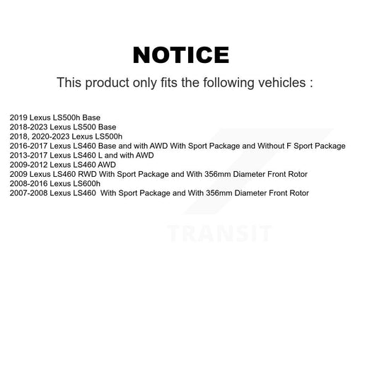 Disc Rotors and Semi-Metallic Brake Pads Kit-KGS-102513 - Kit.bestparts.ca