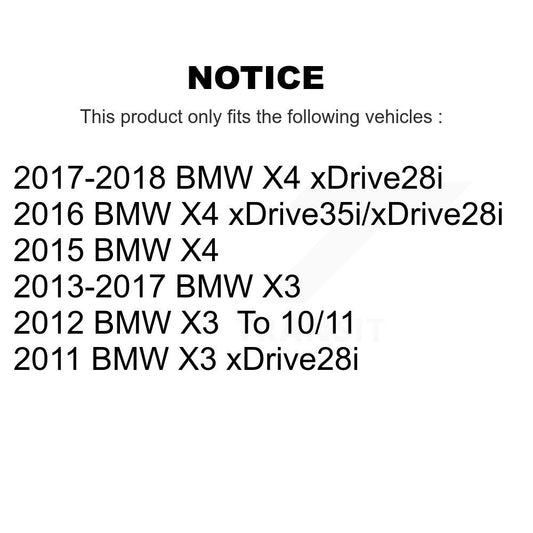disc rotors and semi metallic brake pads-kgs-102540 - Kit.bestparts.ca