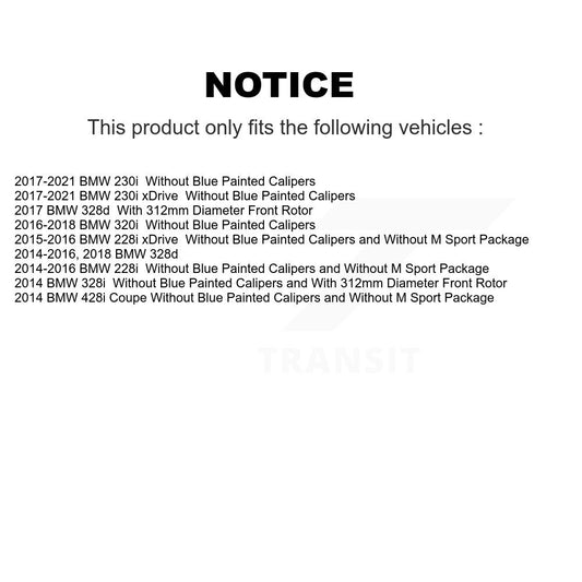 Disc Rotors and Semi-Metallic Brake Pads Kit-KGS-102609 - Kit.bestparts.ca