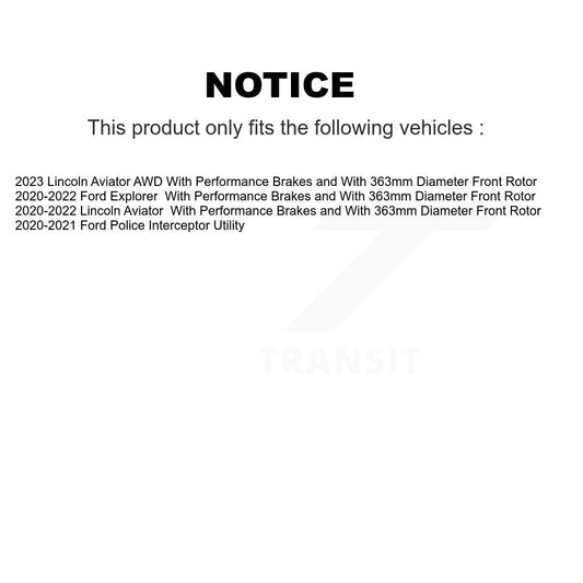 Disc Rotors and Semi-Metallic Brake Pads Kit-KGS-102647 - Kit.bestparts.ca