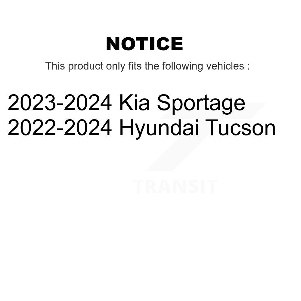 Disc Rotors and Semi-Metallic Brake Pads Kit-KGS-102784 Kit.bestparts.ca