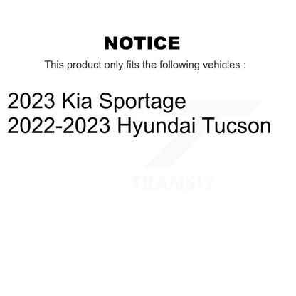 Disc Rotors and Semi-Metallic Brake Pads Kit-KGS-102848 - Kit.bestparts.ca