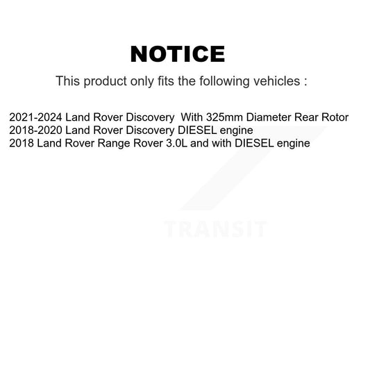 Disc Rotors and Semi-Metallic Brake Pads Kit-KGS-102863 - Kit.bestparts.ca
