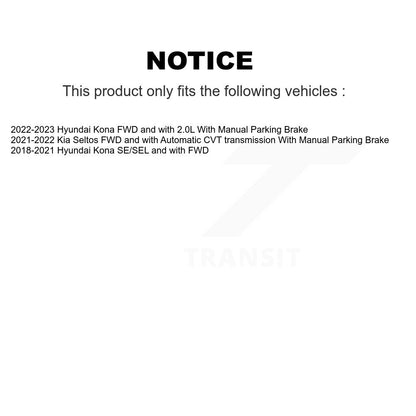 Disc Rotors and Semi-Metallic Brake Pads Kit-KGS-102920 - Kit.bestparts.ca