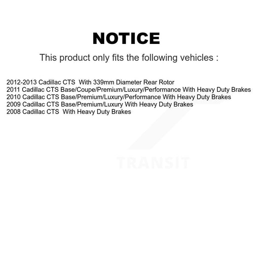 Disc Rotors and Semi-Metallic Brake Pads Kit-KGS-102971 - Kit.bestparts.ca