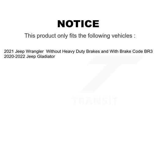 Disc Rotors and Semi-Metallic Brake Pads Kit-KGS-103001 - Kit.bestparts.ca