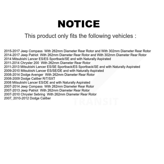 Coated Disc Rotors and Semi-Metallic Brake Pads Kit-KGS-103016 - Kit.bestparts.ca