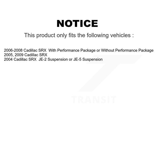 Coated Disc Rotors and Semi-Metallic Brake Pads Kit-KGS-103049 - Kit.bestparts.ca