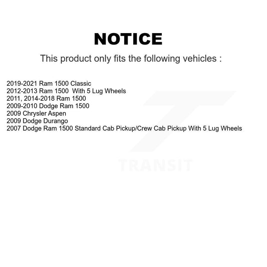 Coated Disc Rotors and Semi-Metallic Brake Pads Kit-KGS-103054 - Kit.bestparts.ca