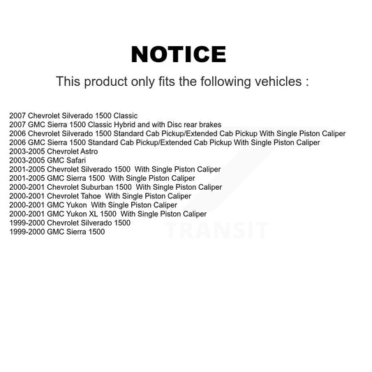 Coated Disc Rotors and Semi-Metallic Brake Pads Kit-KGS-103063 - Kit.bestparts.ca