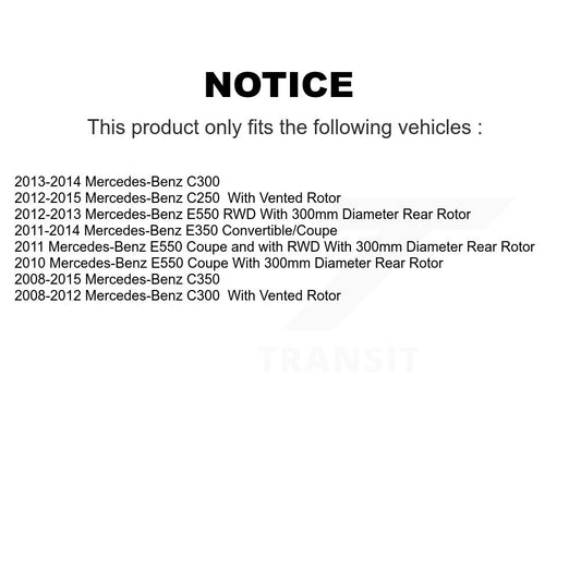 Coated Disc Rotors and Semi-Metallic Brake Pads Kit-KGS-103125 - Kit.bestparts.ca