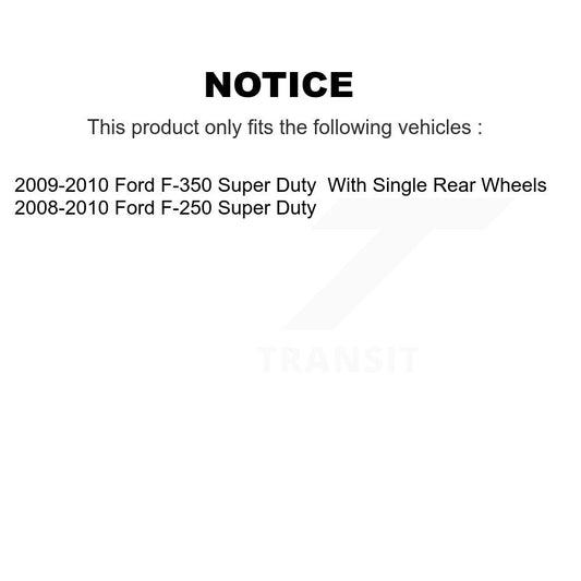 Coated Disc Rotors and Semi-Metallic Brake Pads Kit-KGS-103165 - Kit.bestparts.ca