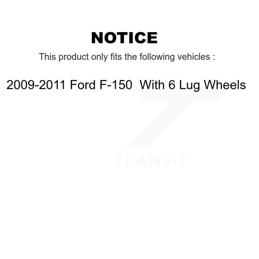 Coated Disc Rotors and Semi-Metallic Brake Pads Kit-KGS-103171 - Kit.bestparts.ca