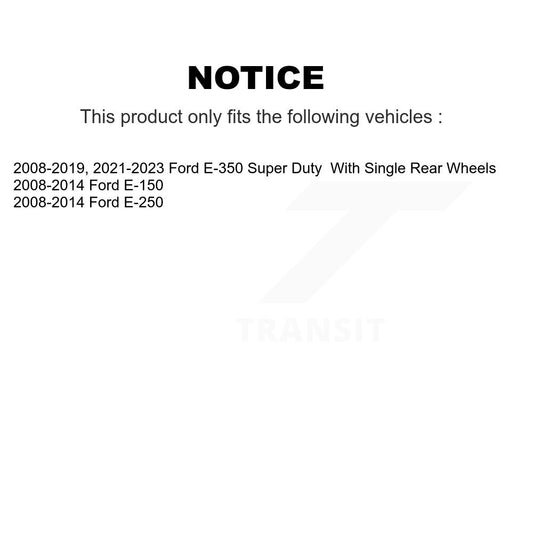 Coated Disc Rotors and Semi-Metallic Brake Pads Kit-KGS-103191 - Kit.bestparts.ca