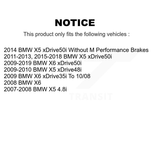 Coated Disc Rotors and Semi-Metallic Brake Pads Kit-KGS-103213 - Kit.bestparts.ca