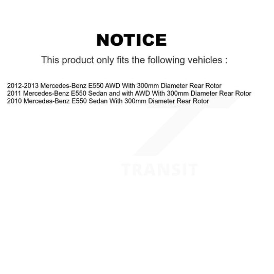 Coated Disc Rotors and Semi-Metallic Brake Pads Kit-KGS-103242 - Kit.bestparts.ca