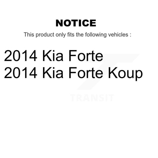 Coated Disc Rotors and Semi-Metallic Brake Pads Kit-KGS-103254 - Kit.bestparts.ca