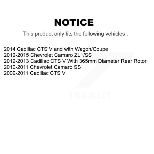 coated disc rotors and semi metallic brake pads-kgs-103263 - Kit.bestparts.ca