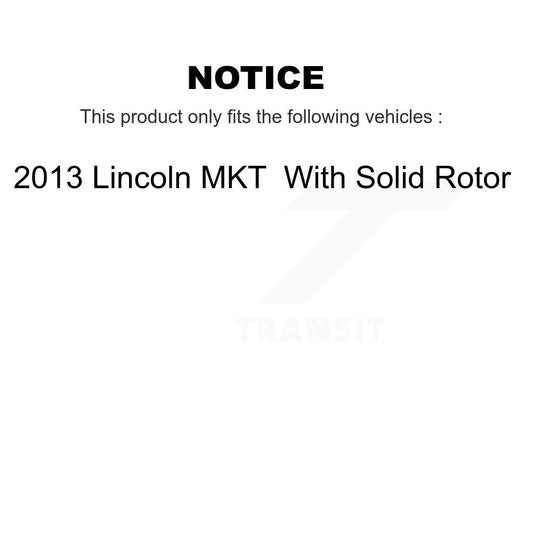 Coated Disc Rotors and Semi-Metallic Brake Pads Kit-KGS-103430 - Kit.bestparts.ca