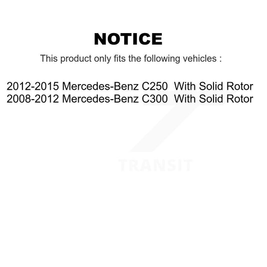 Coated Disc Rotors and Semi-Metallic Brake Pads Kit-KGS-103473 - Kit.bestparts.ca