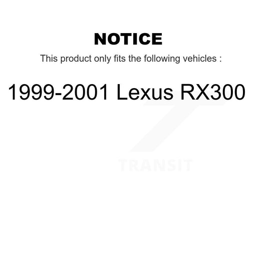 Coated Disc Rotors and Ceramic Brake Pads Kit-KGT-100237 - Kit.bestparts.ca